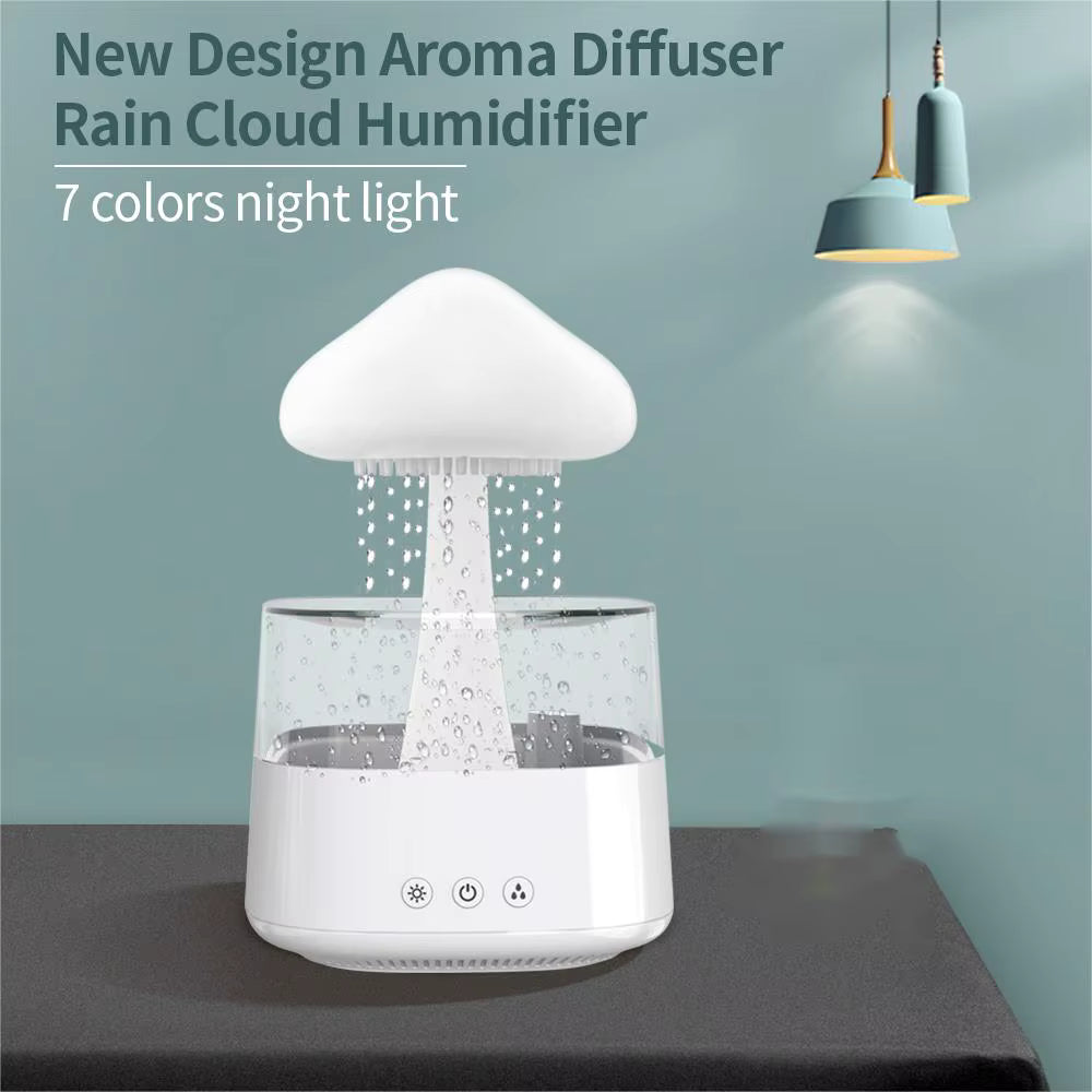 RainCloud Essential Oil Diffuser & Ambient Humidifier