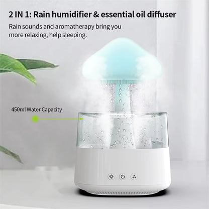 RainCloud Essential Oil Diffuser & Ambient Humidifier