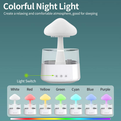 RainCloud Essential Oil Diffuser & Ambient Humidifier