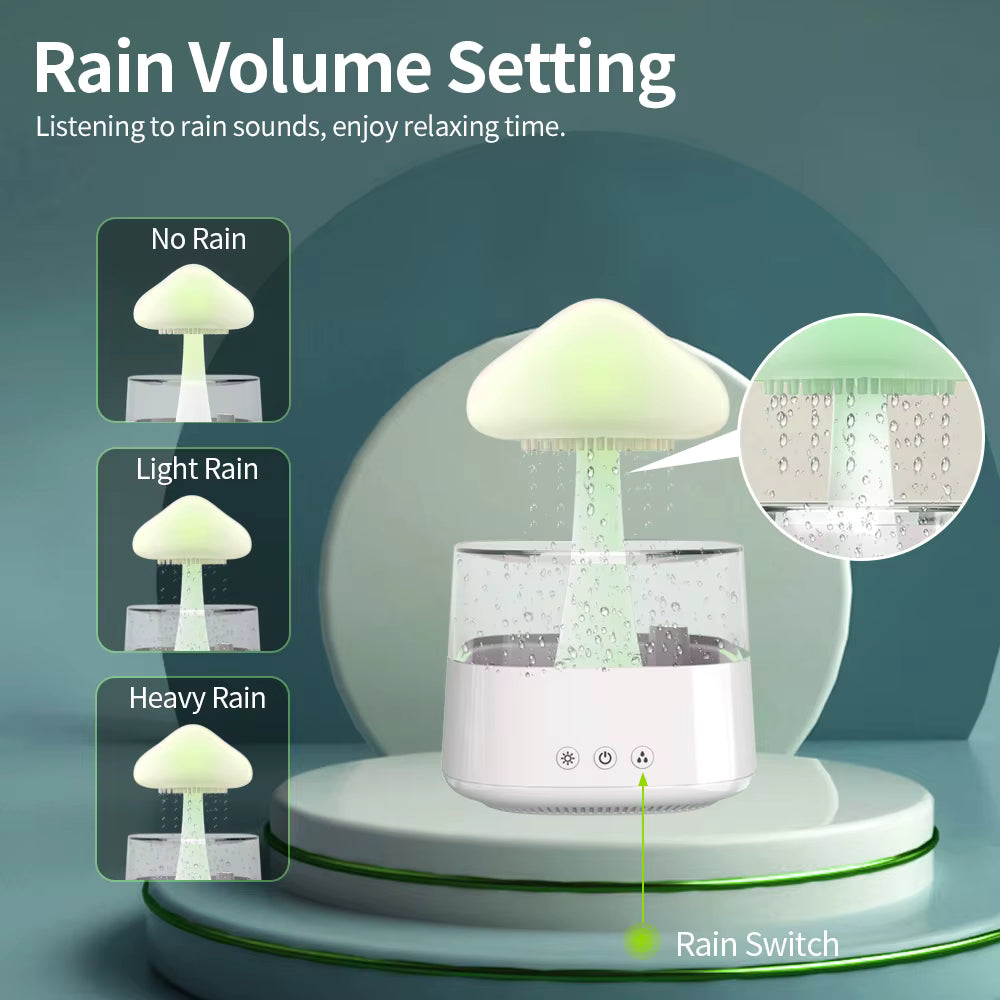 RainCloud Essential Oil Diffuser & Ambient Humidifier