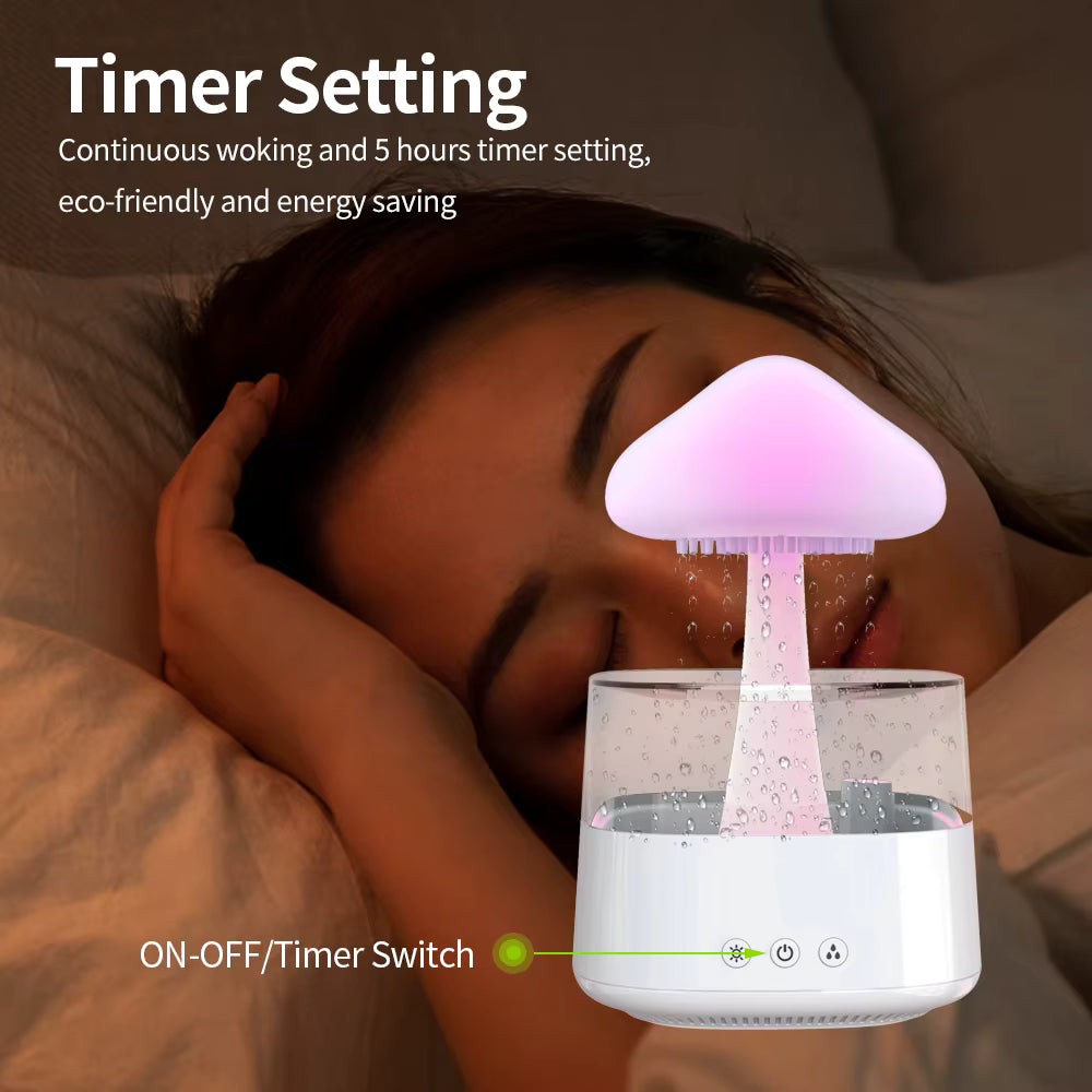 RainCloud Essential Oil Diffuser & Ambient Humidifier