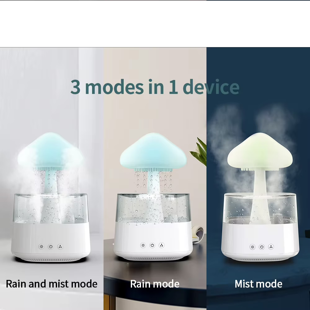 RainCloud Essential Oil Diffuser & Ambient Humidifier
