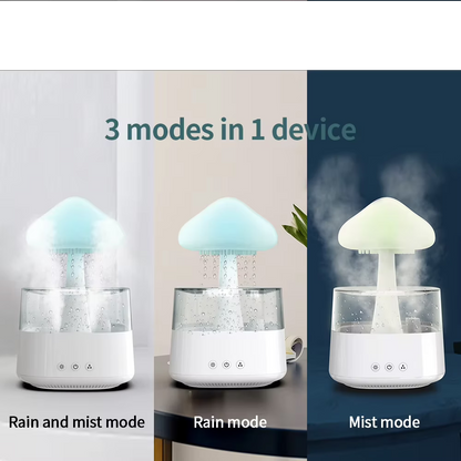 RainCloud Essential Oil Diffuser & Ambient Humidifier